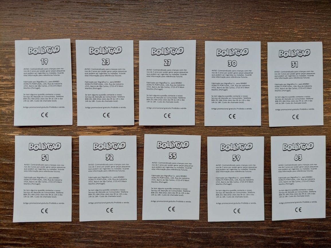 Cromos DC Bollycao
