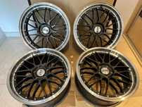 Felgi DOTZ REVVO DARK 5x114.3 8x19 ET45 Gunmetal Polished Lip