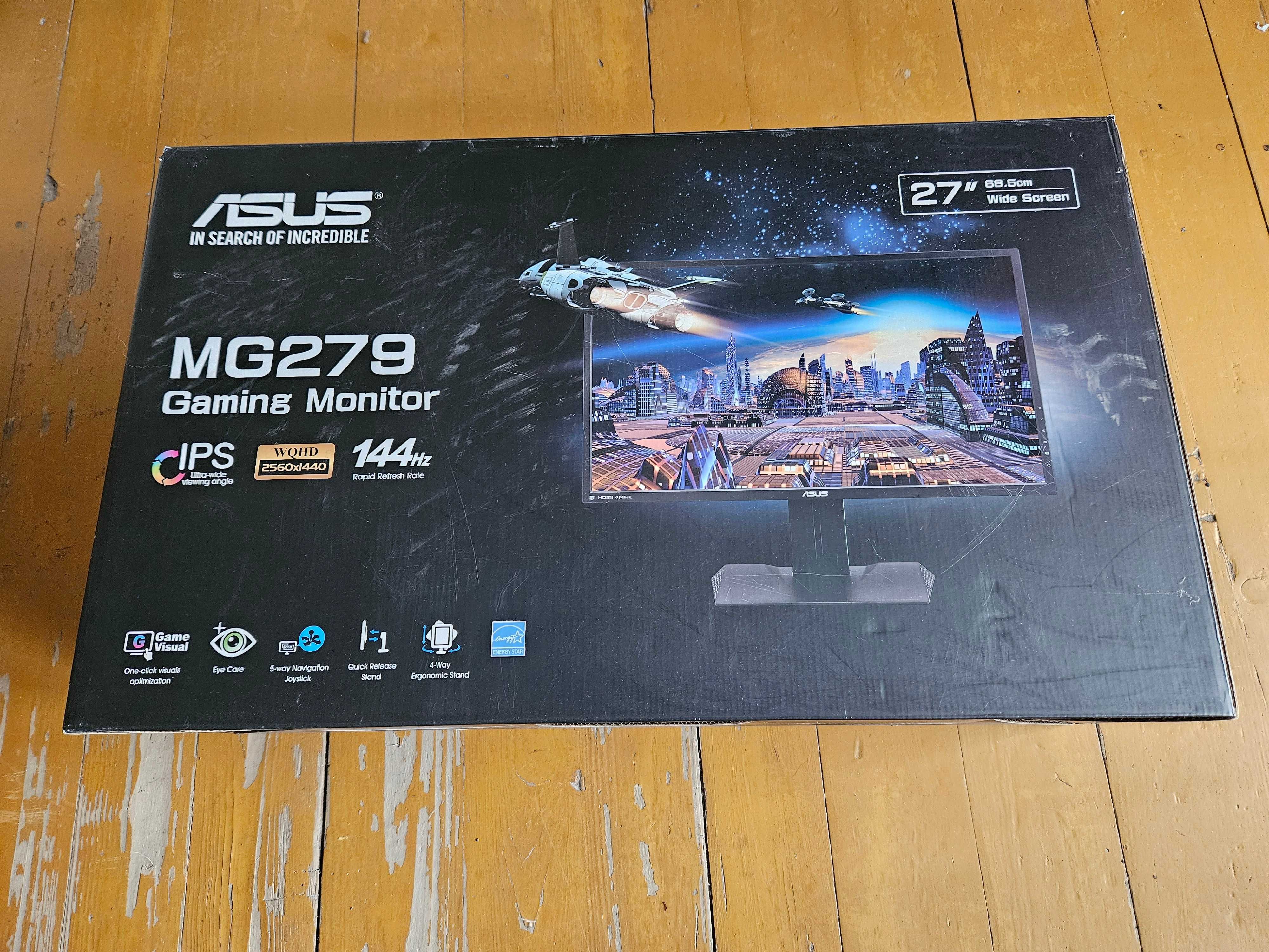 Asus MG279Q (27" QHD/1440p 144Hz IPS) - monitor dla graczy