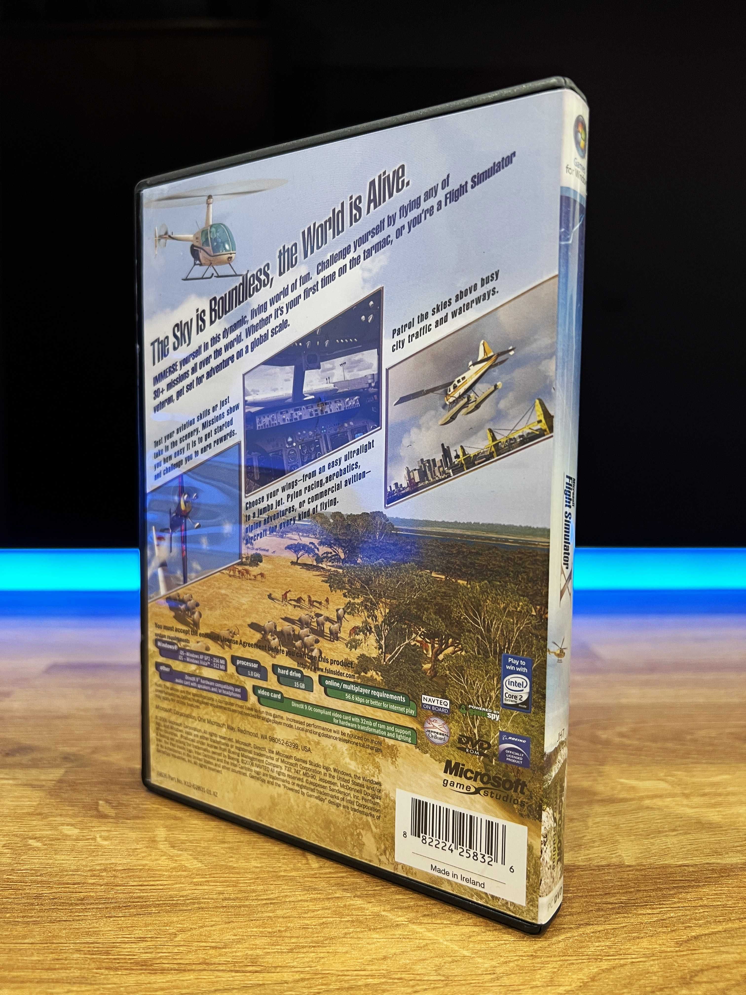 Flight Simulator X (PC EN 2006) DVD BOX angielskie premierowe wydanie