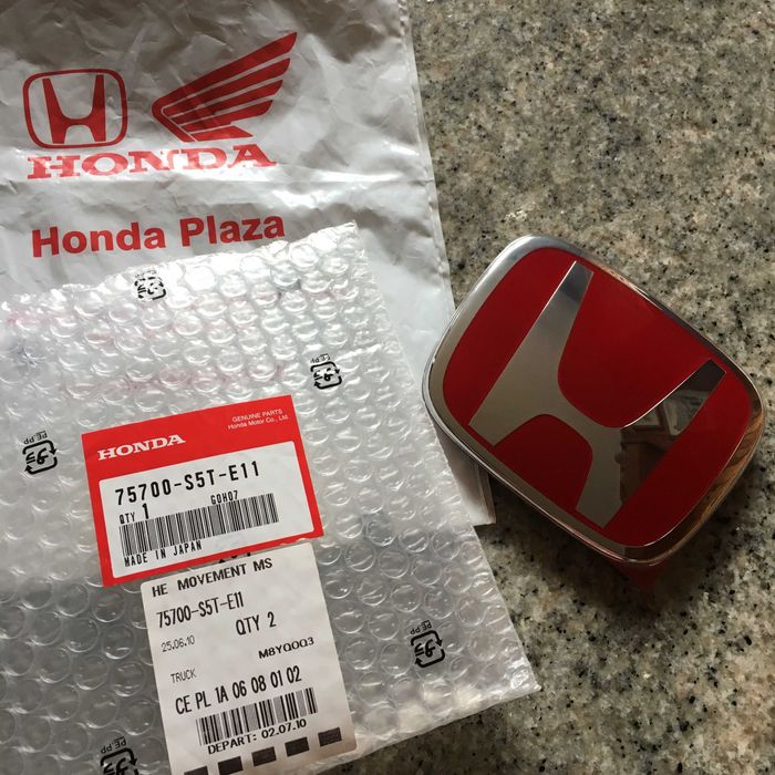 HONDA Oryginał- nie zamiennik Przedni Emblemat / Logo