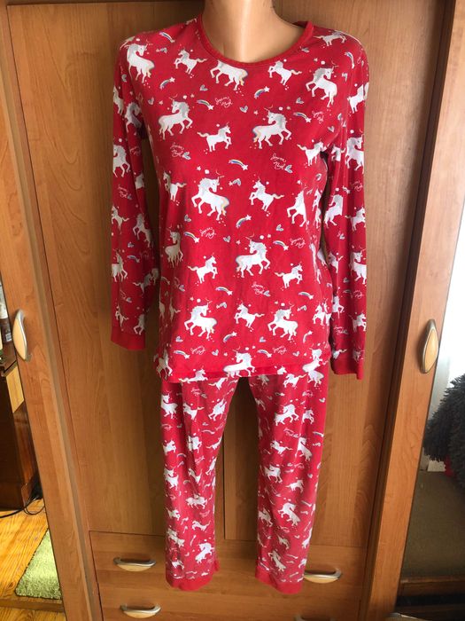 Пижама, комплект, костюм, 100% коттон, 14-15 р 164-170 см, M&S