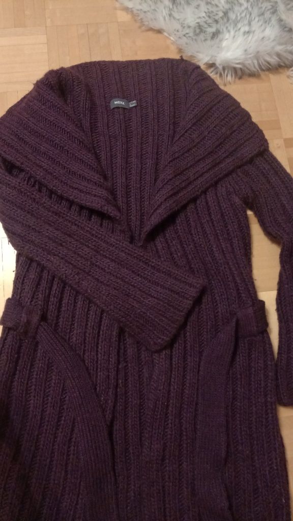 Ciepły gruby sweter długi damski rozmiar M firmy Mexx