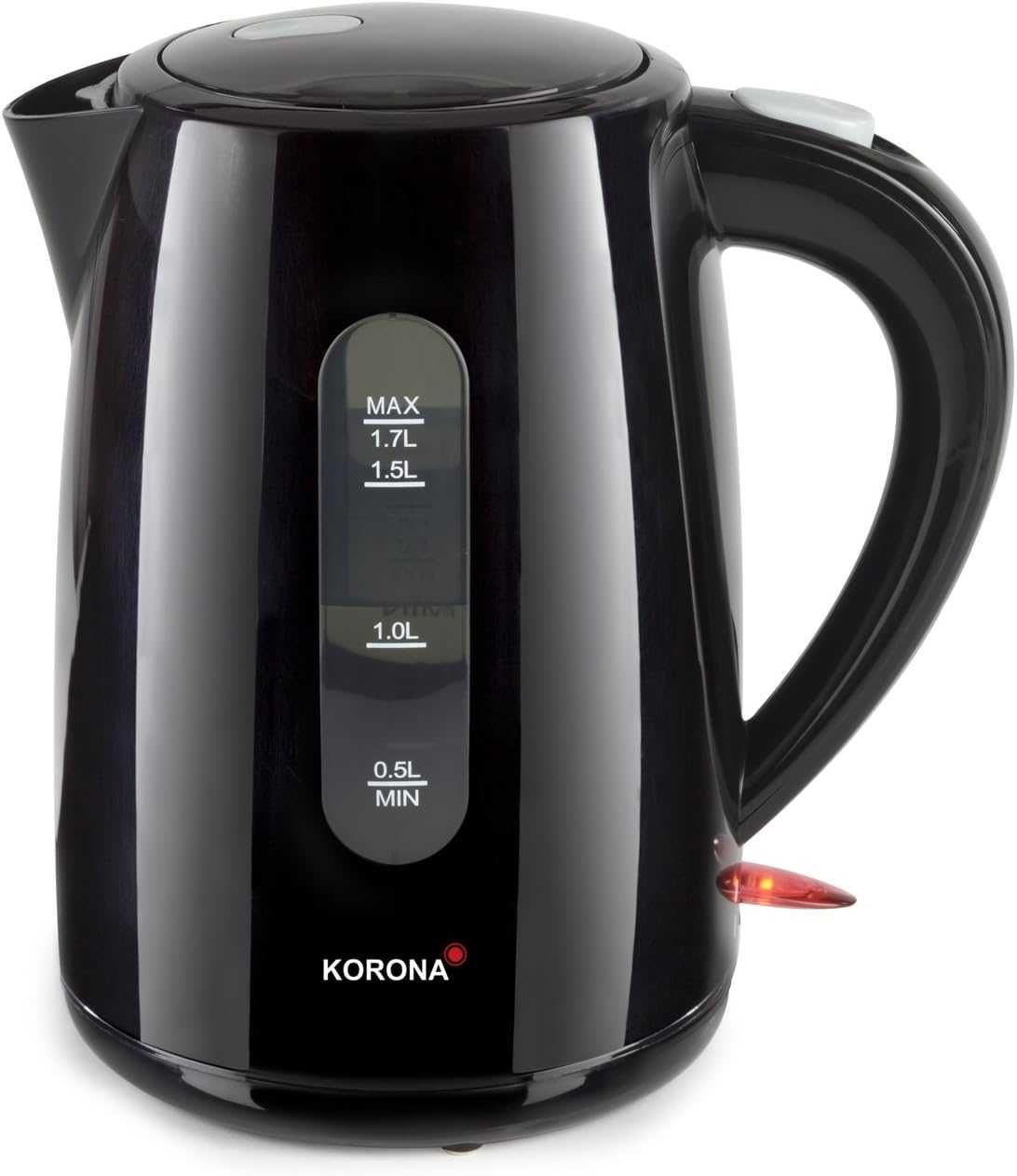 Korona Czajnik elektryczny  o pojemności 1,7 l w kolorze czarnym