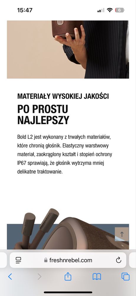 Głośnik bluetooth Fresh n Rebel BOLD L2 od Halogsm