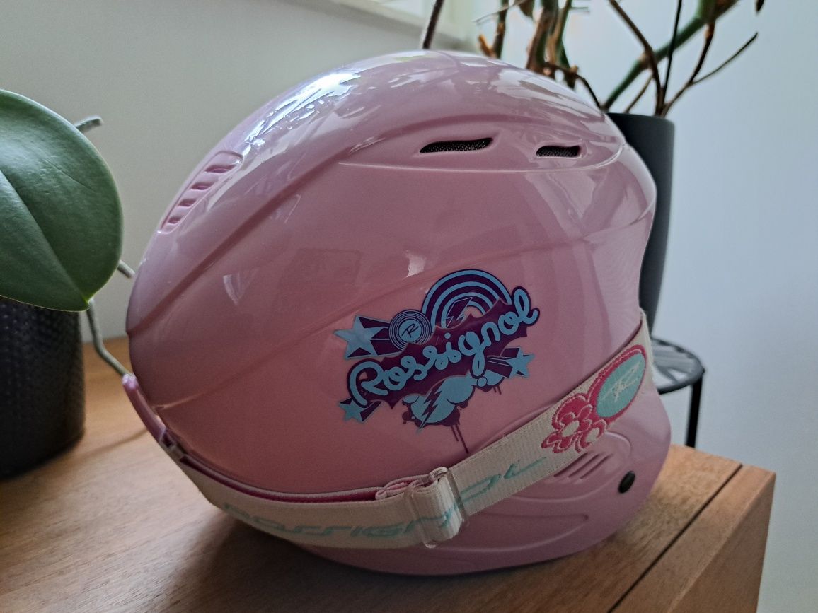 Kask dziewczynka 5-6 lat Rossignol