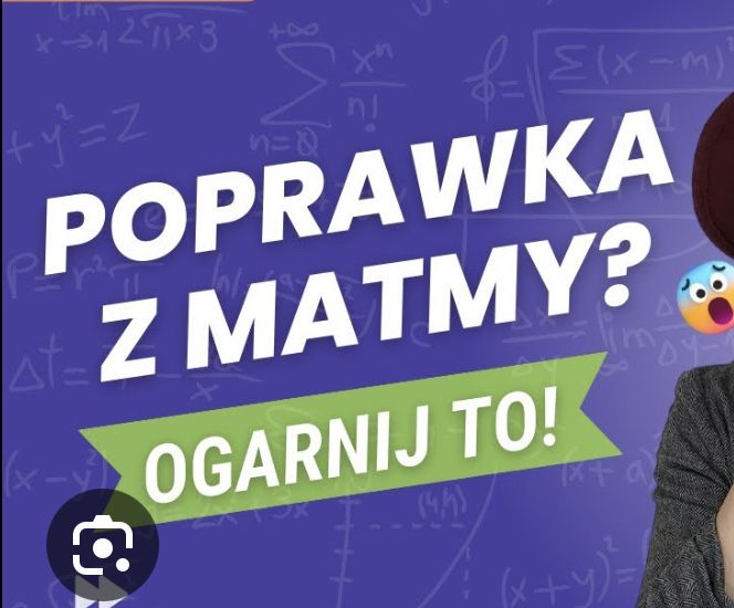 Korepetycje matematyka poprawka w sierpniu, matura, egzaminy DOJAZD