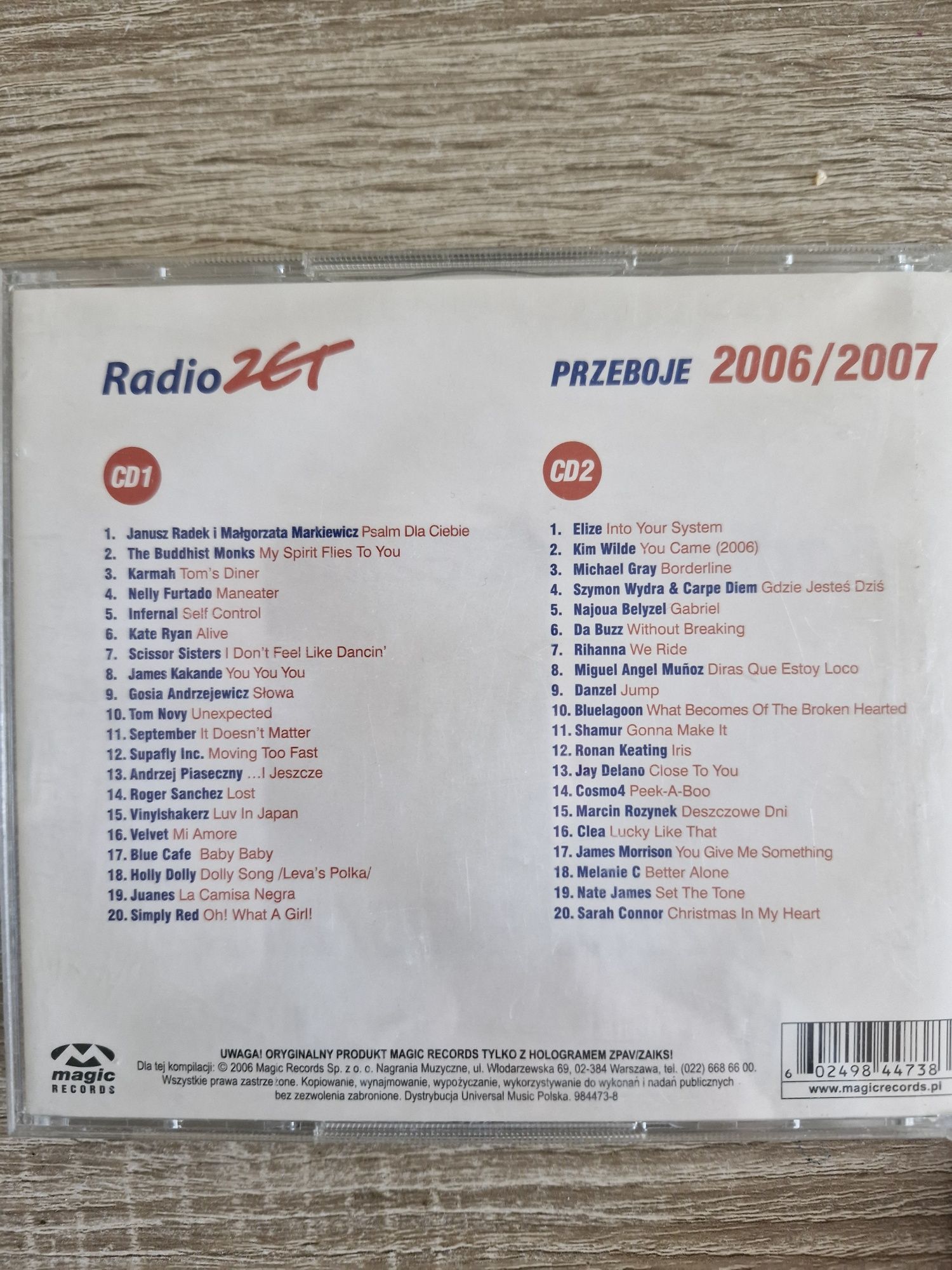 Radio Zet Eska Rmf Fm Przeboje 8 CD