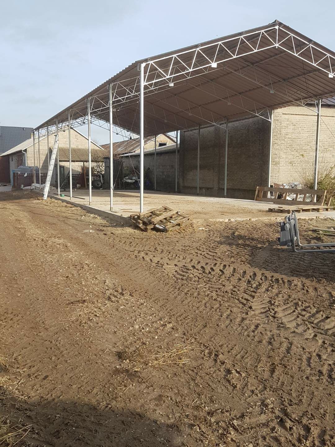 PROMOCJA!!! Konstrukcja stalowa ocynkowana 8x23 hala wiata magazyn gar
