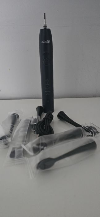 Szczoteczka soniczna zestaw końcówki SEAGO