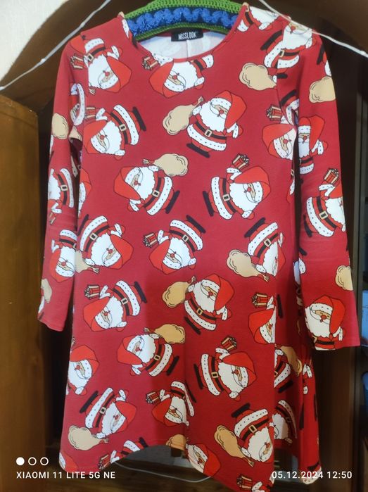 Фірмова новорічна туніка, різдвяне плаття