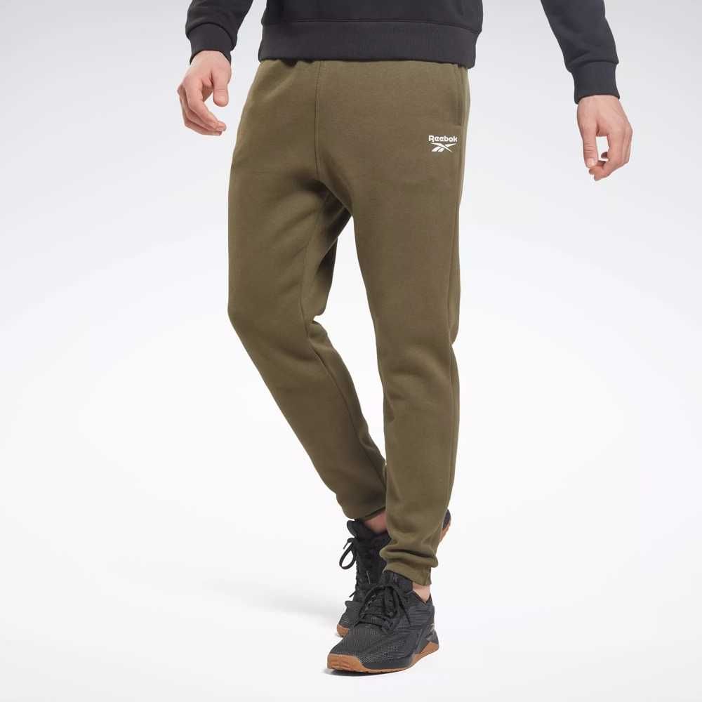 Штани Reebok L-ка фліс теплі чоловічі брюки ОРИГІНАЛ! нові джогери