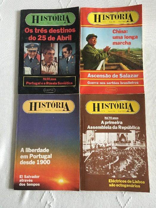 Coleção revistas Hitória
