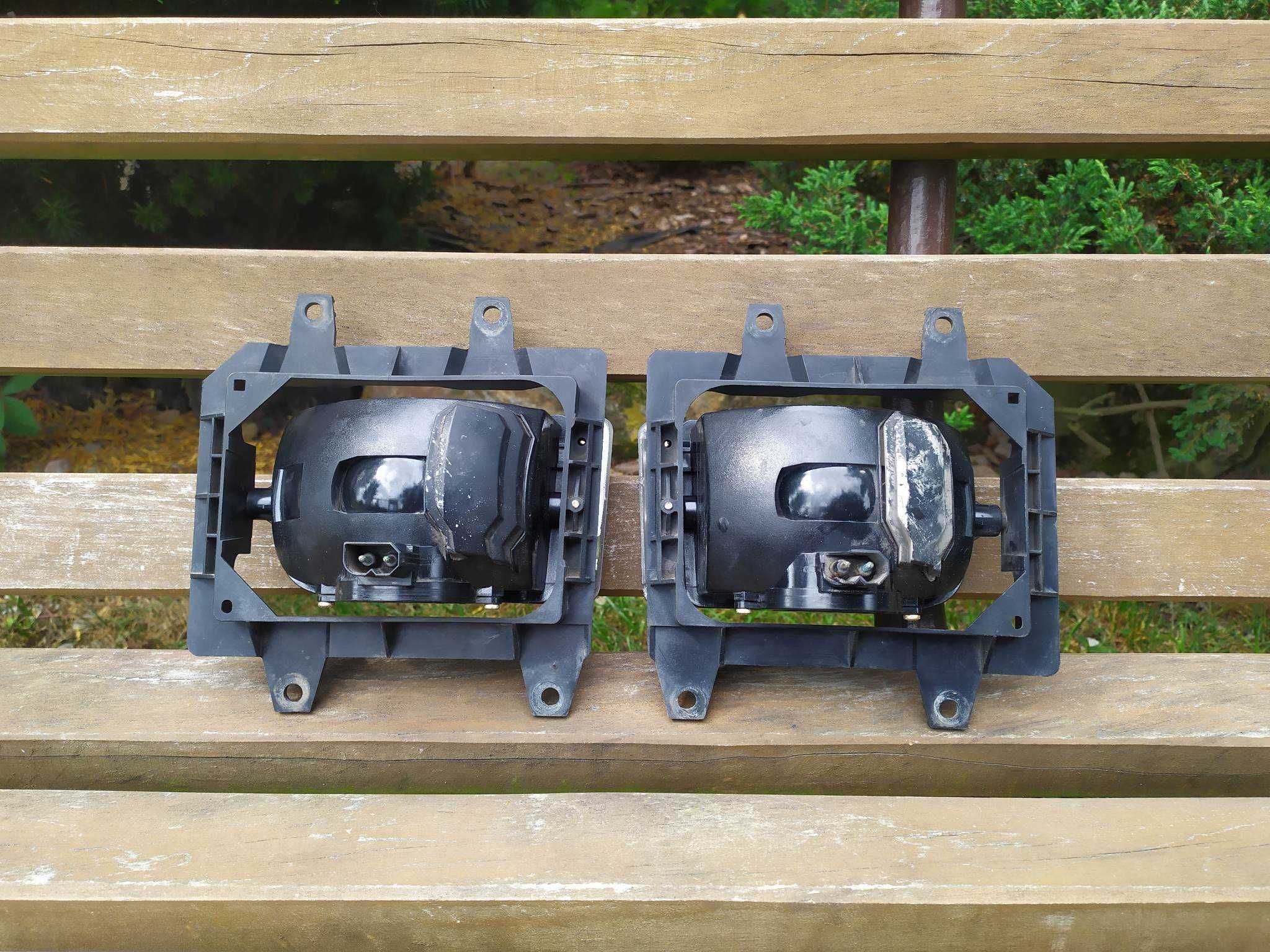 BMW e30 halogeny - oryginał ZKW - szeroka lampa