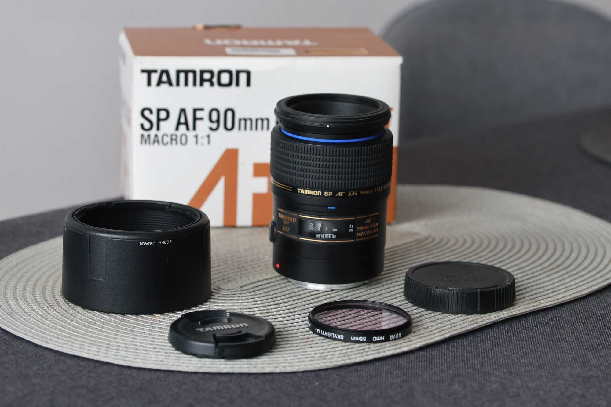 Tamron 90mm f/2.8 1:1 macro obiektyw Canon EF mount