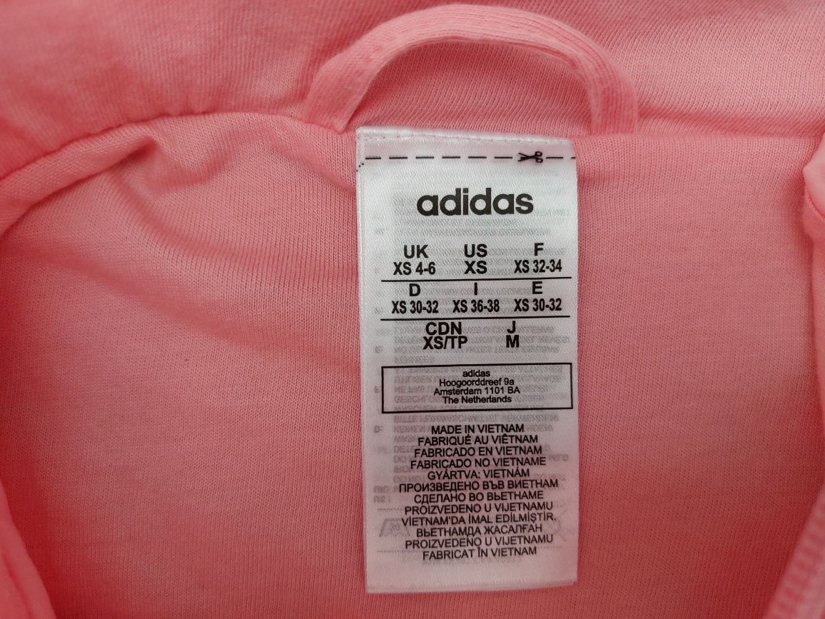 Kurtka różowa adidas