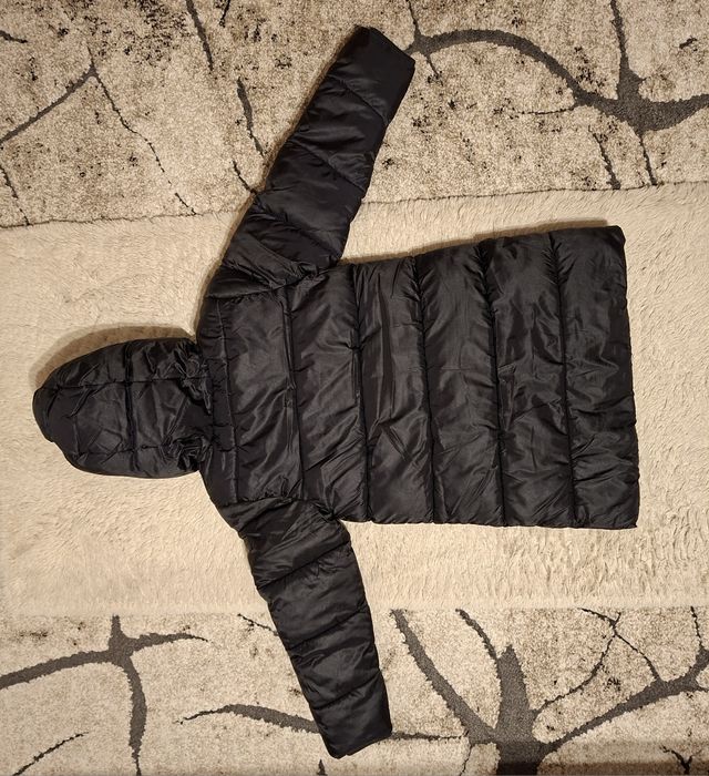 Płaszczyk pikowany dziewczęcy,  rozmiar 128/134