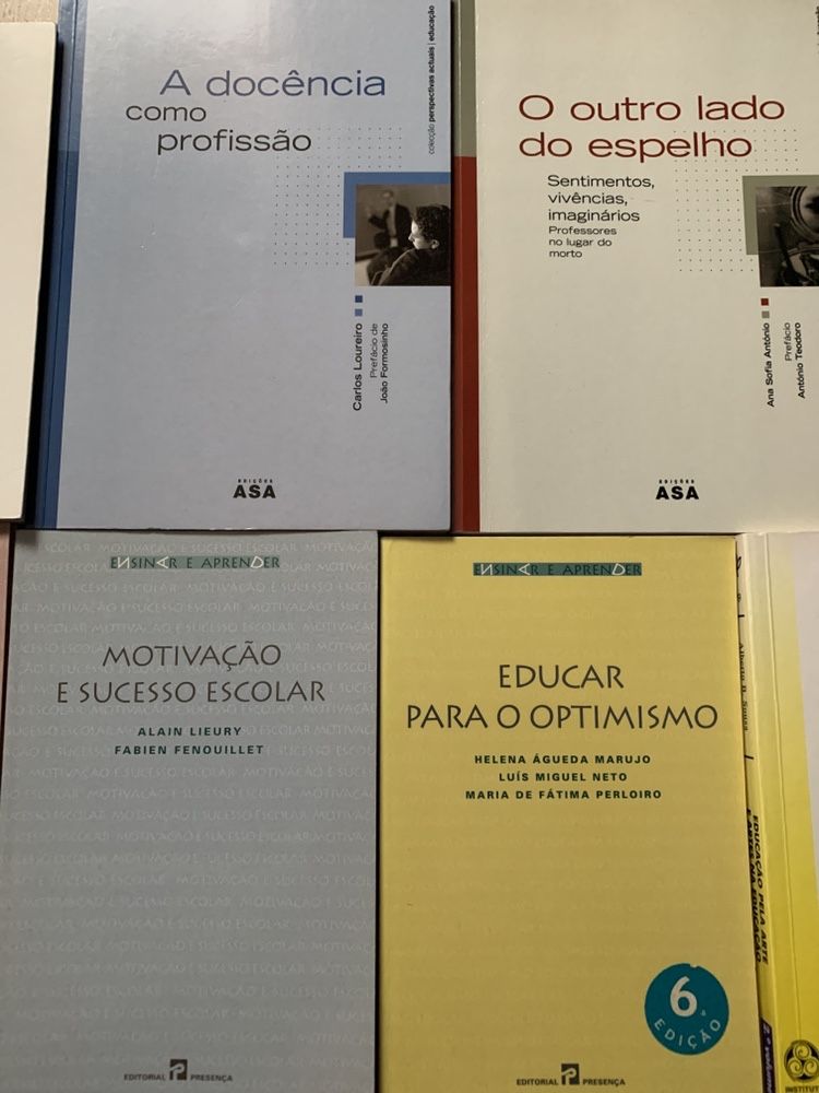 Livros Ciências da Educação