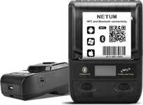 NETUM NT-G5 Drukarka etykiet, termiczna drukarka bluetooth 58 mm