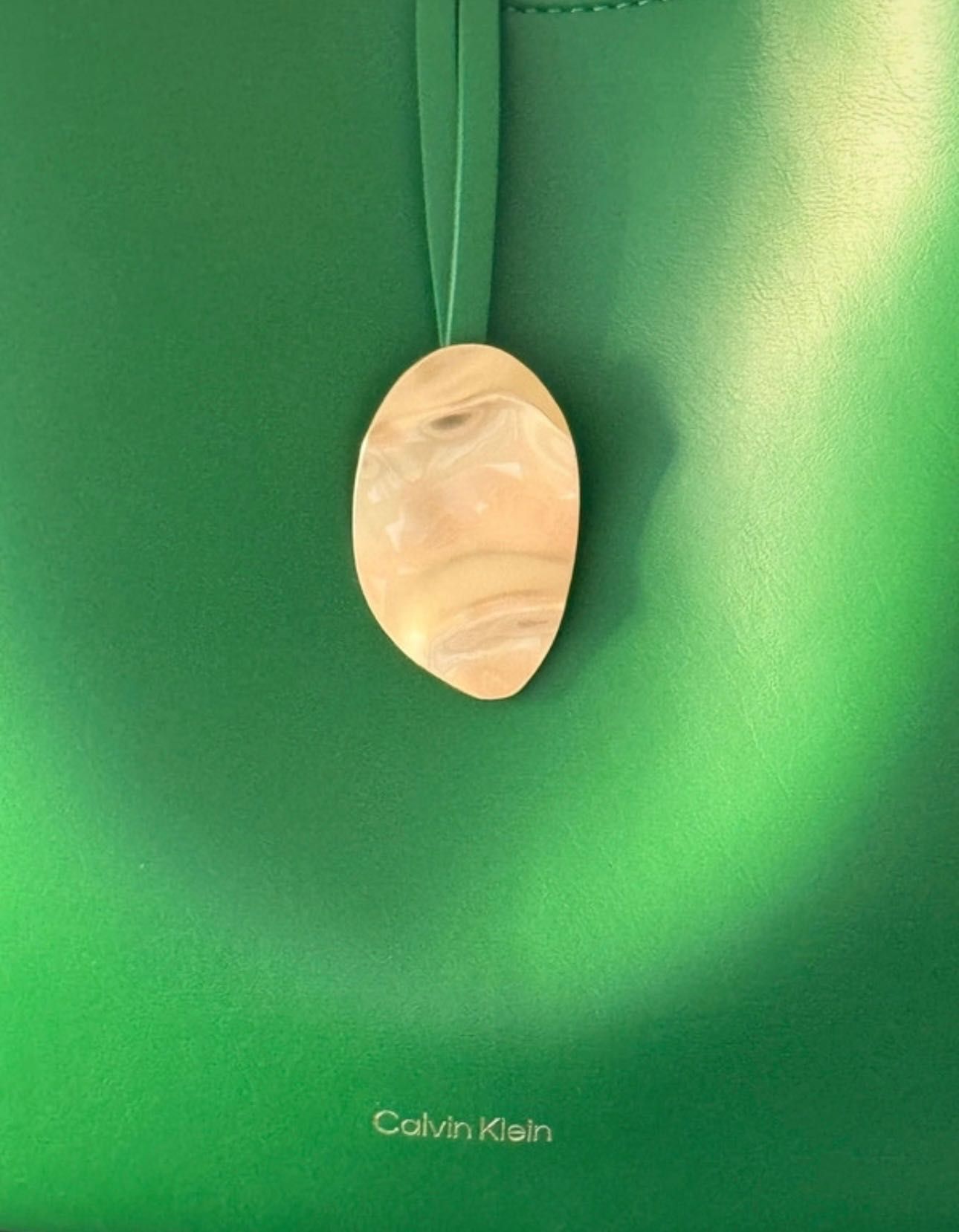 Mala Calvin Klein verde Hobo