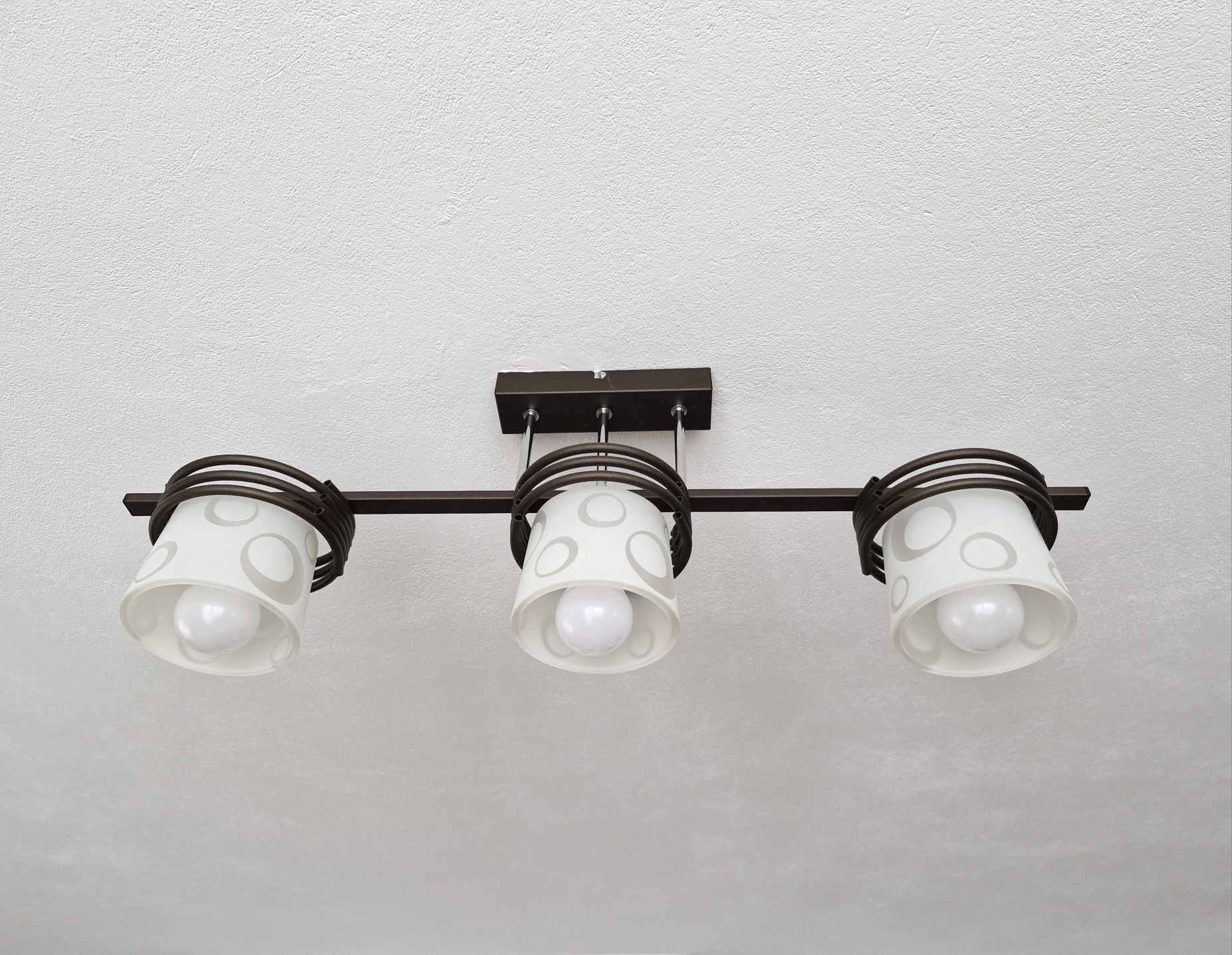 2 Lampy wiszące sufitowe żyrandol
