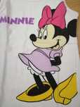 T-Shirt Minnie: Tam 5-6 Anos