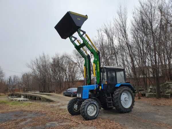 КУН навантажувач,фронтальний погрузчик, кун швидкознімний з джойстиком