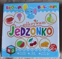 Gra Odkrywam Jedzonko - słonik balonik - multigra - 2 lata +