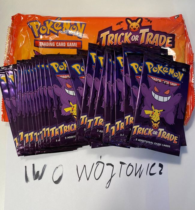 12 boosterow trick or trade pokemon