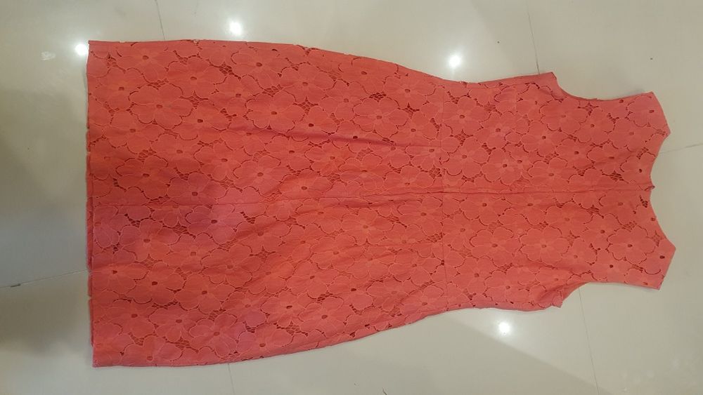 Sukienka koralową kwiaty 38 Orsay