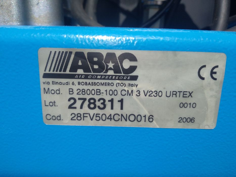 ABAC 100L na 230 v