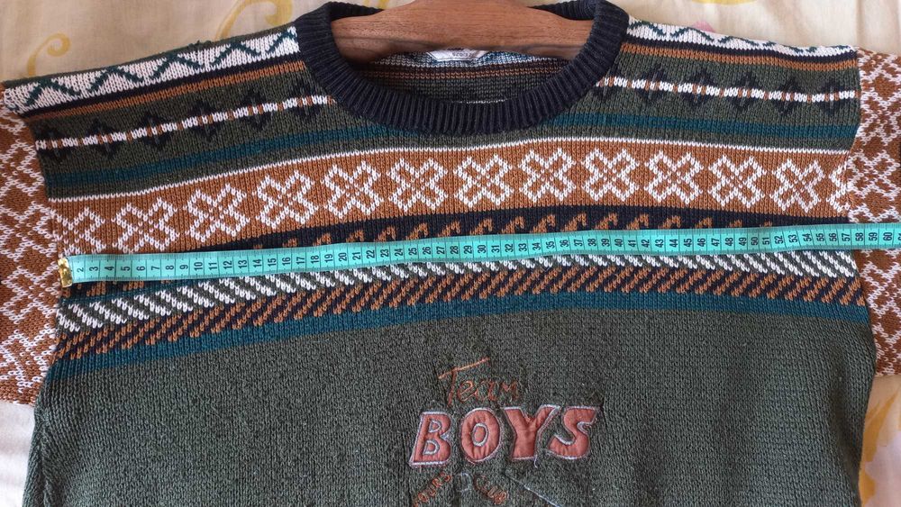 Винтажный свитер Boy's Реглан Boys. Оригинал 90 х Размер XS - S