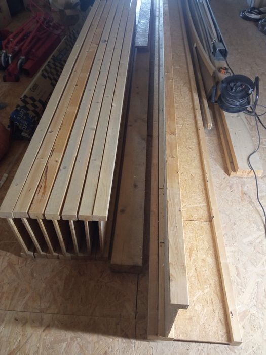 Drewniane belki dwuteowe Kronopol I-Beam 60/350 _ krokwiowe _ stropowe