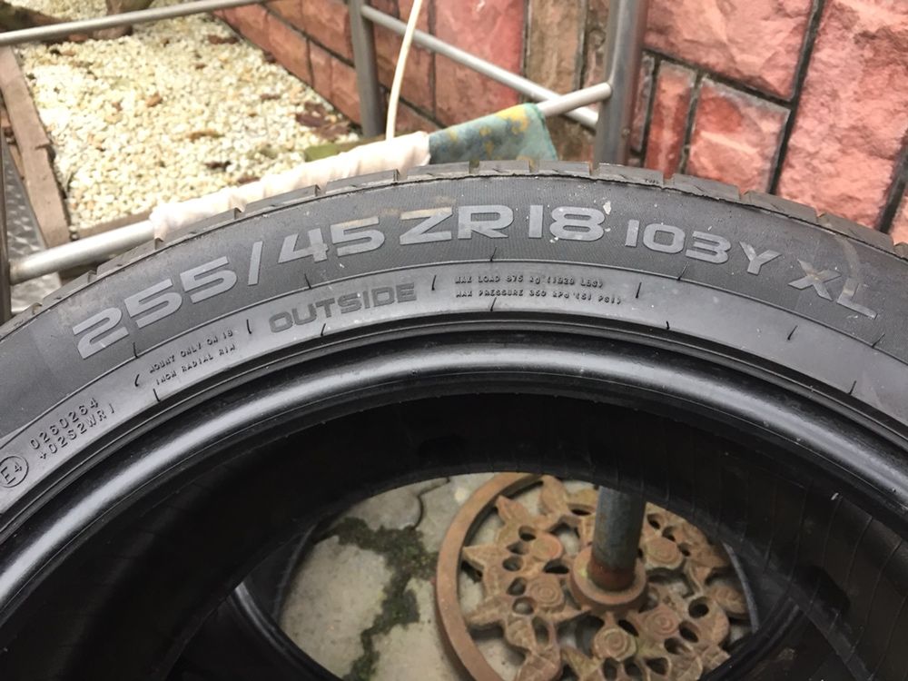 Nokian zLine 255/45 r18 летние шины