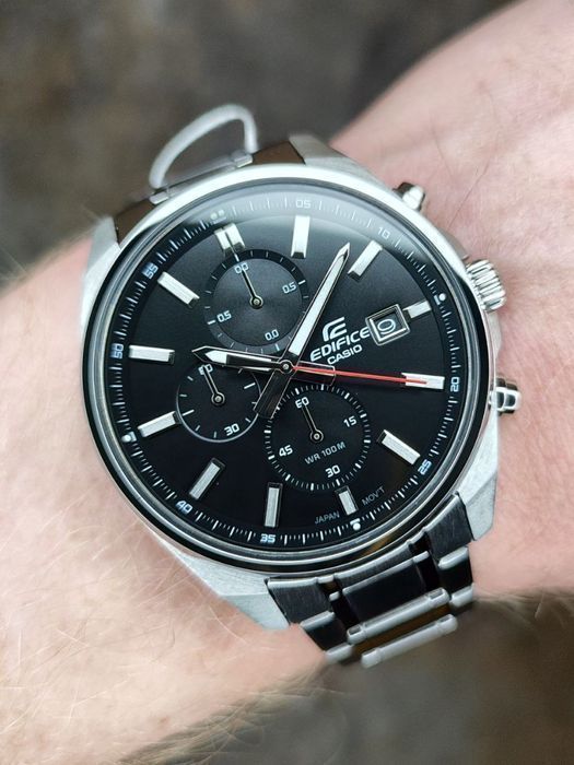 Годинник  Casio Edifice EFV-610D-1A Оринінал Гарантія Часы