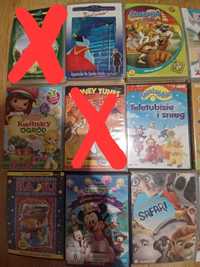 Płyty DVD bajki, filmy, Disney, Looney Tunes, Warner Bros dla dzieci