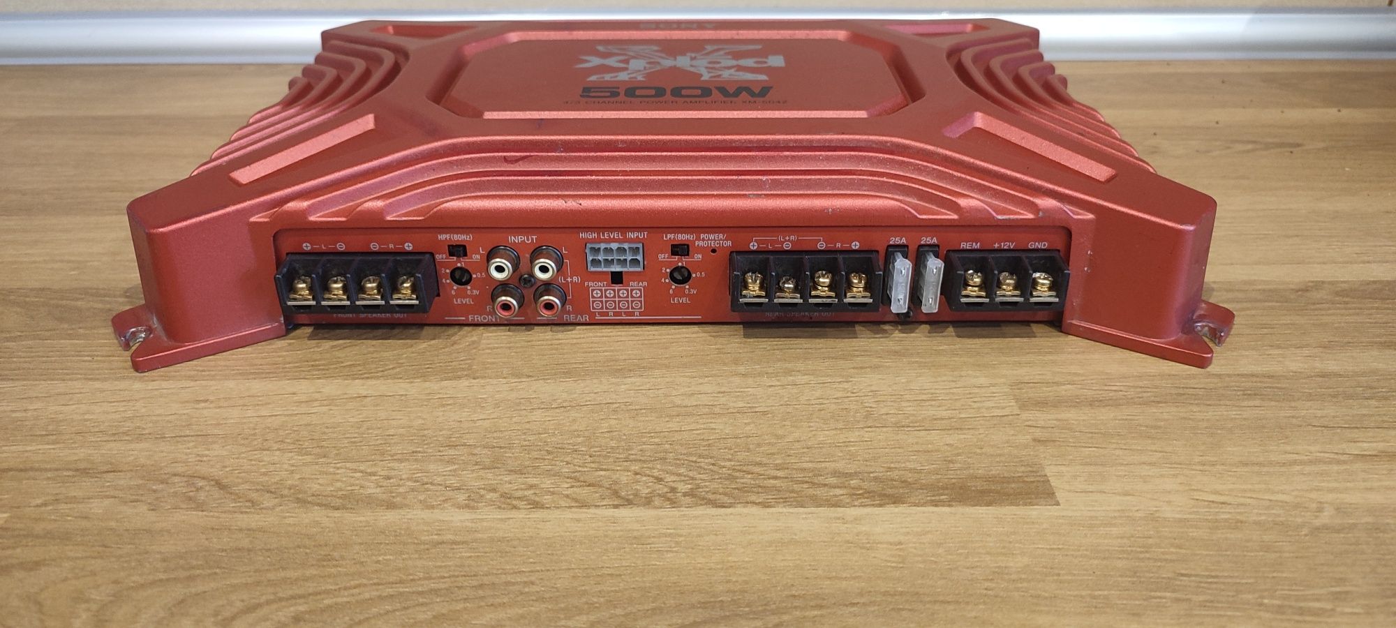 Wzmacniacz Sony xm 504ez 4/3/2 kanały 4x