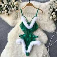 Damska odzież sutna seksowna bielizna świąteczna sukienka erotyczna