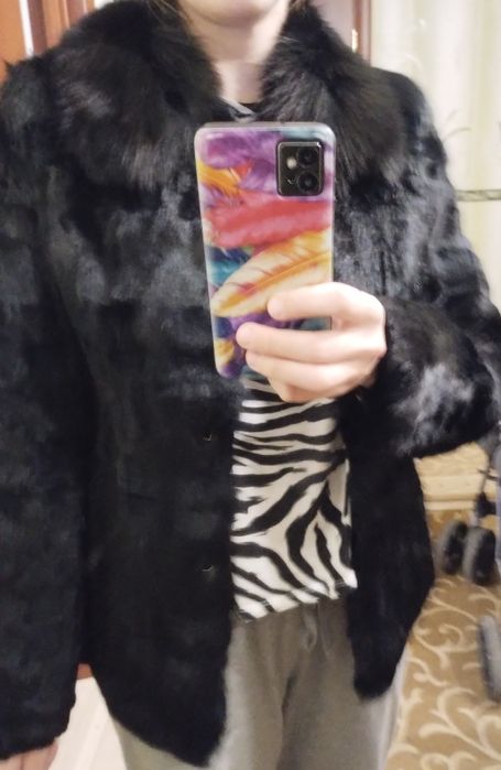 Полушубок з кролика