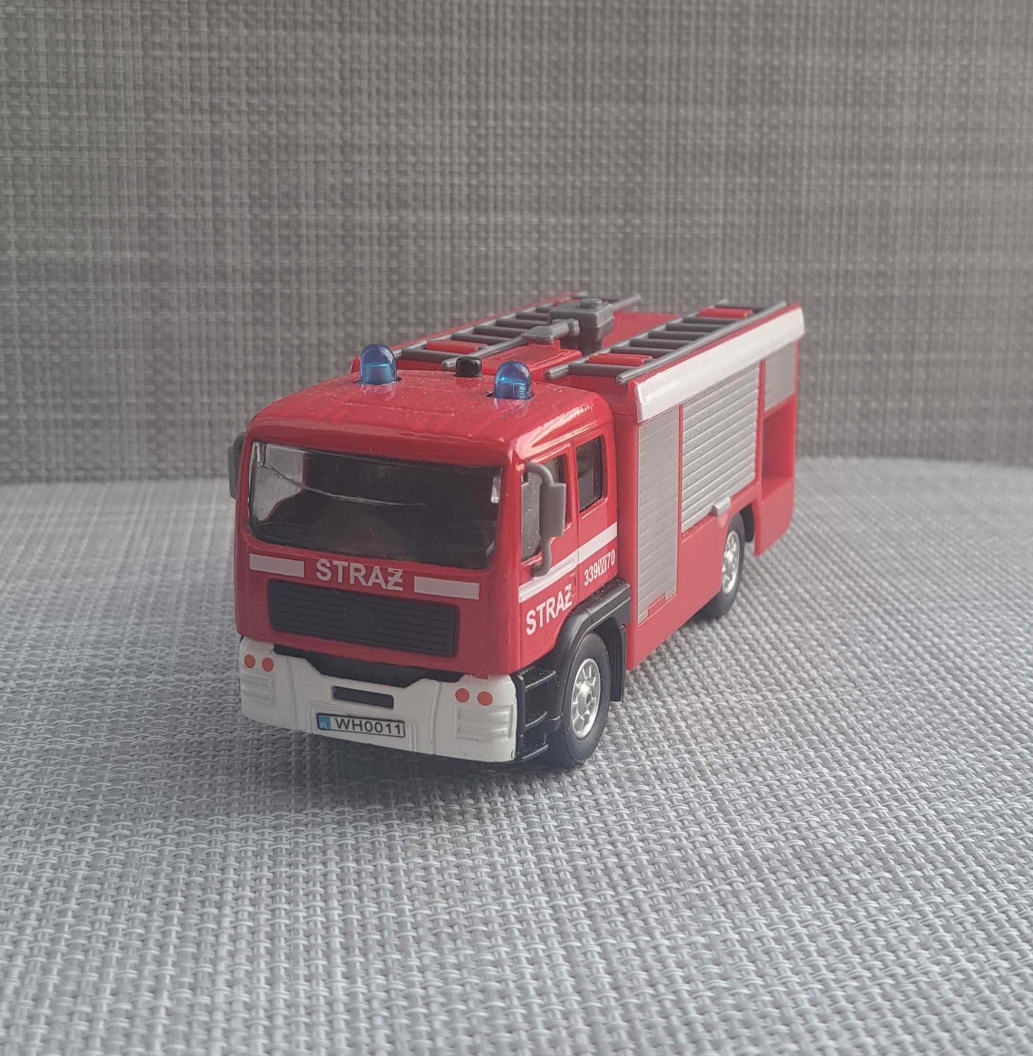 Wóz strażacki bezwładnościowy dla dzieci 13,5 cm