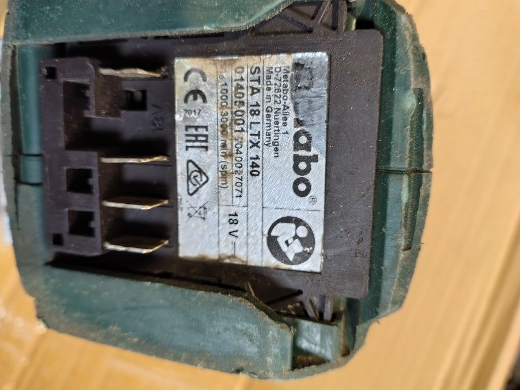 Wyrzynarka metabo stan  18 tx140