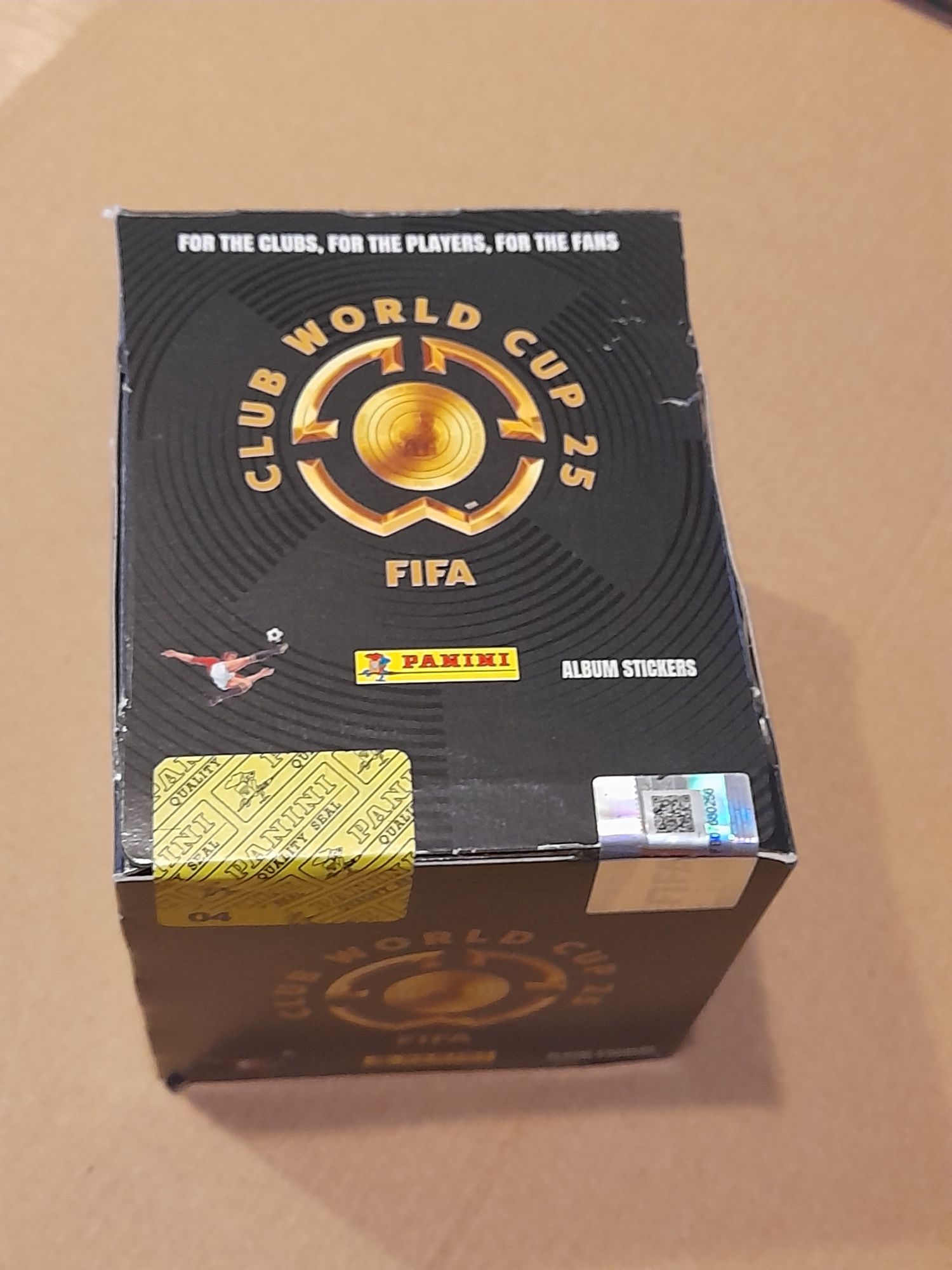 Mundial de Clubes 2025 caixa cromos Panini SAQUETAS caixa FECHADA novo