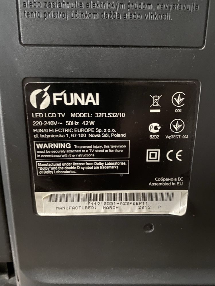 Telewizor 32 cale Funai LED