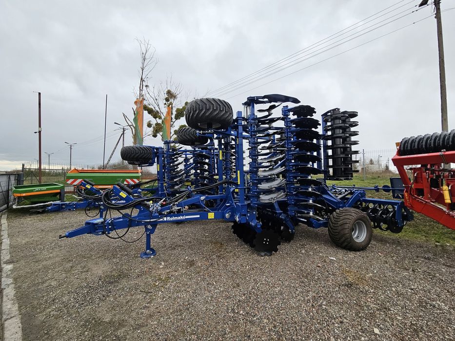 Rolmako U652 5.0HP i 6.0HP  Finansowanie 0% Rolmako U652 5,0m Tandem U-Ring nie Kuhn Lemken Bednar