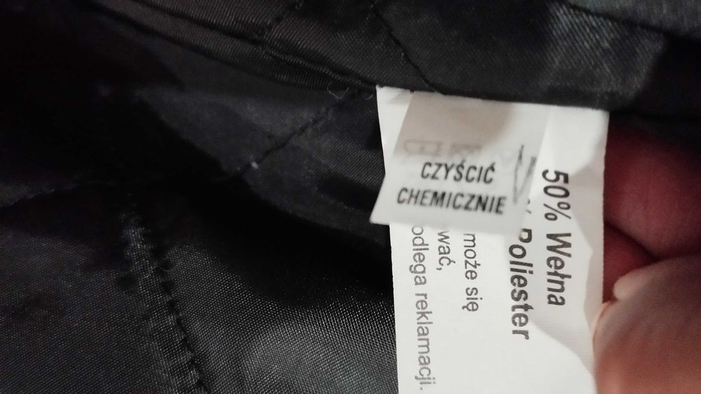 Płaszcz 42/44 zielony