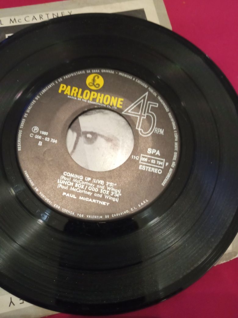 Singles de Vinil Originais Vintage Música Variada