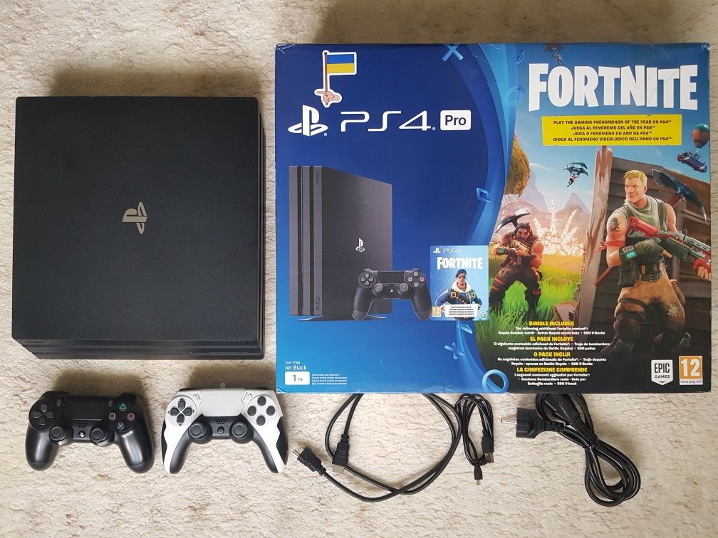 Sony Playstation PS4 Slim 11.0 1 Tb відмінний стан 2 геймпада