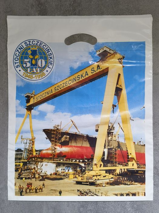 Nowe reklamówki Stocznia Szczecińska
