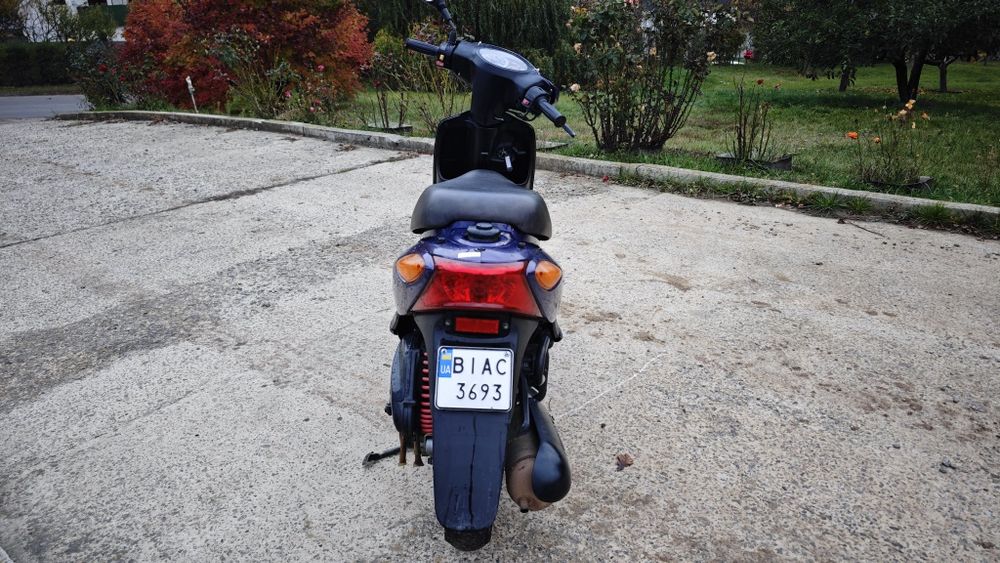 YAMAHA JOG SA 36 на документах