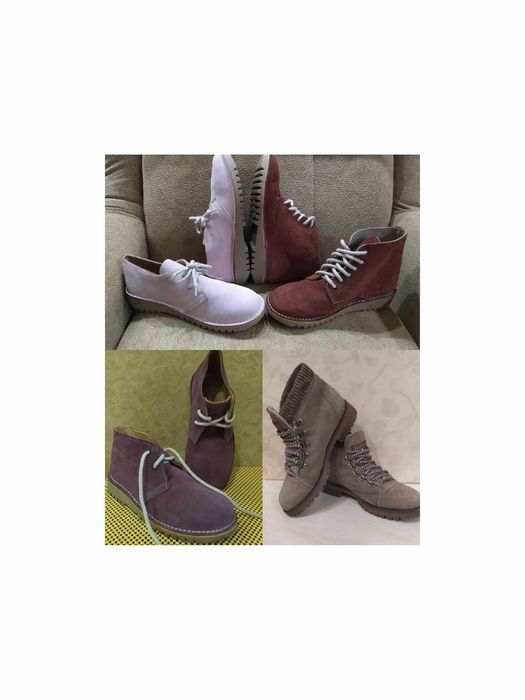 Дезерты,ботинки,туфли замша натуральная,новые Испания